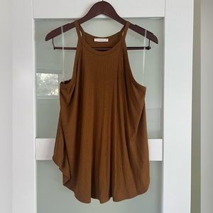 Rust colored tank